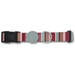 Morso Halsband Hond Gerecycled Skyline Rood / Roze (Hund, Allgemein), Halsband + Leine