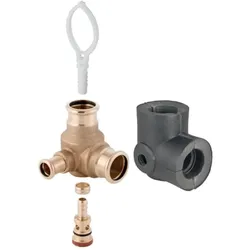 Geberit Mapress Anschluss-Set 61276 Ø 35 x 15 mm, Rotguss, für innenliegende Zirkulation