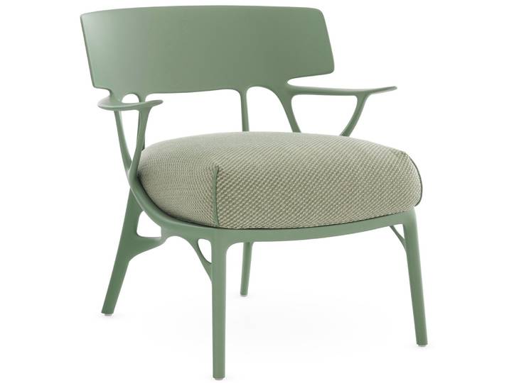 Kartell A.I. Lounge-Sessel aus recycelten Material inkl.