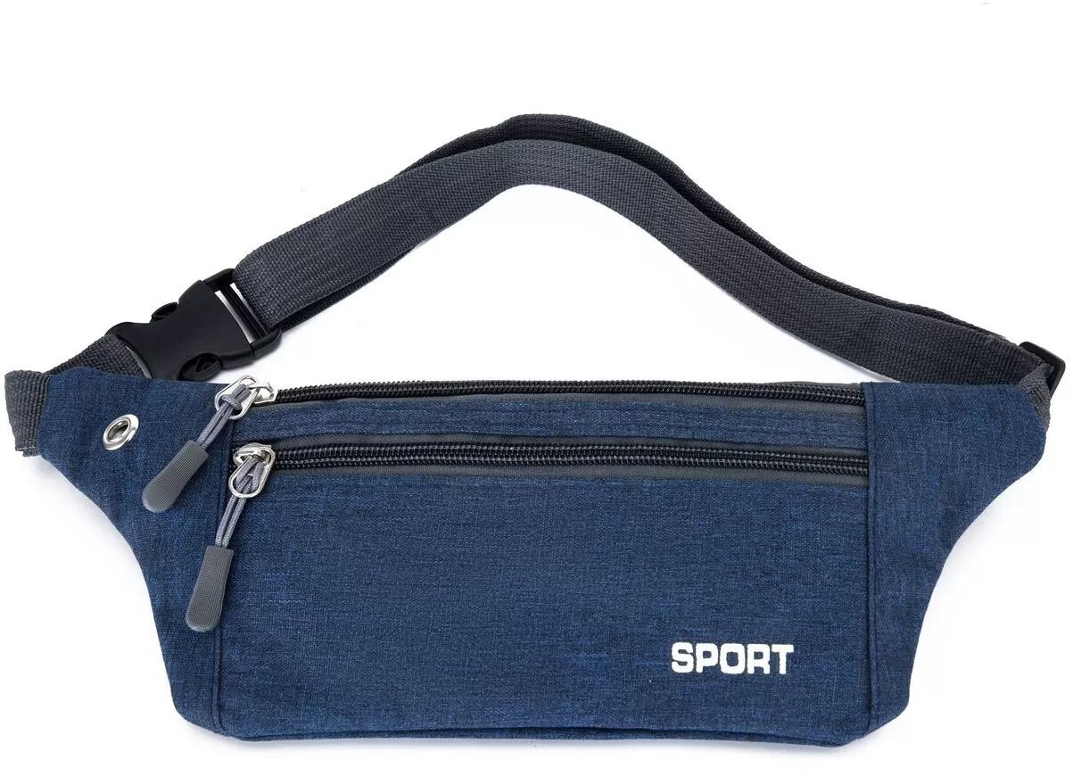 INF Laufgürteltasche für Handys, Schlüssel und mehr Blau