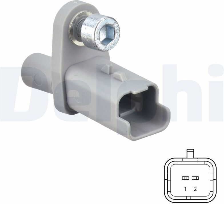 Delphi Sensor, Raddrehzahl Ss20767 Für Peugeot