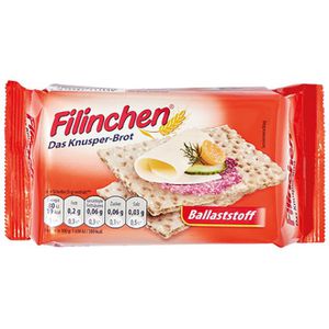 Filinchen Knusperbrot Ballaststoff aus Weizen & Roggen, 15 Scheiben, 75 g