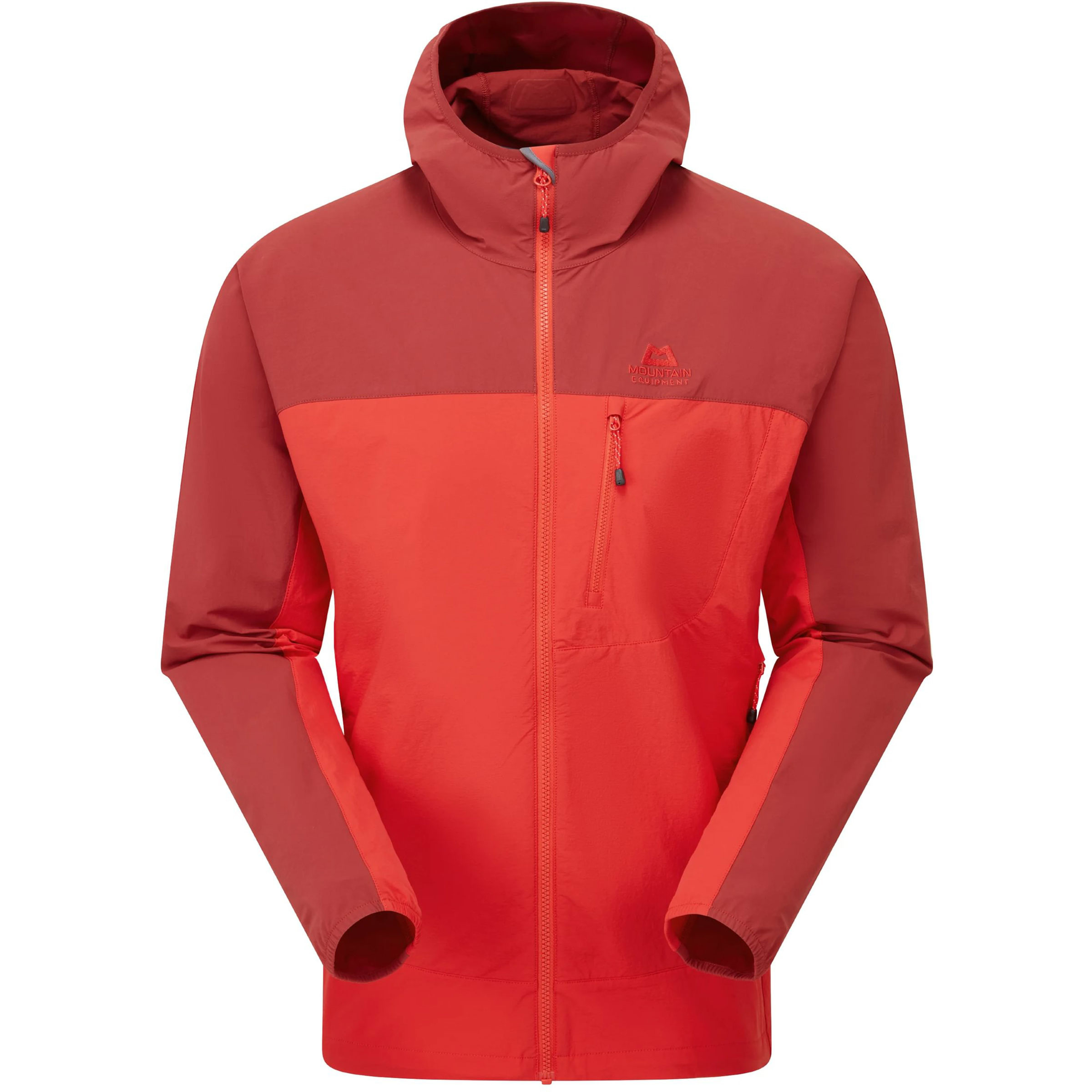 Mountain Equipment Echo Herren Softshelljacke rot Größe S Bergsteigen | Hochtour Wasserabweisend Wasserabweisend