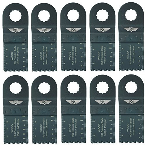 TopsTools 10 stuks WX35J_10 35mm Multitool bladen Professioneel
