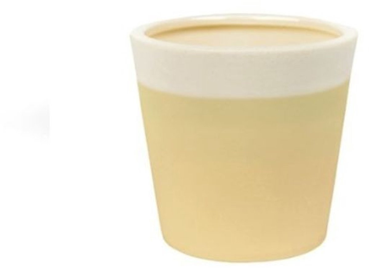 Yankee Candle Votive Holder voor votives en tealights in pastelgeel