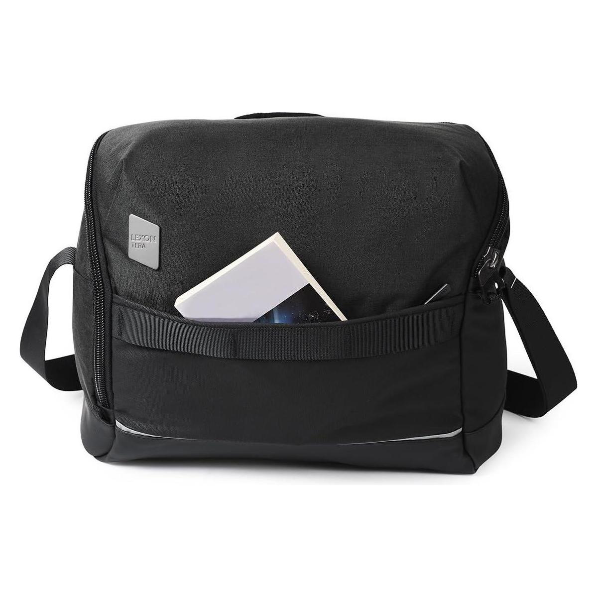 Lexon Laptop bag 15" Tera Messenger Bag black (15") (LEXON)