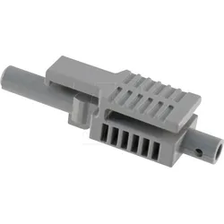 HFBR4503Z - LWL-Steckverbinder Simplex Latching mit Crimp-Ring, grau
