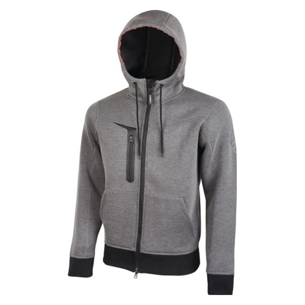 U-Power Sweatjacke Tasty Performance grey meteorite (XXL) (24836-040)