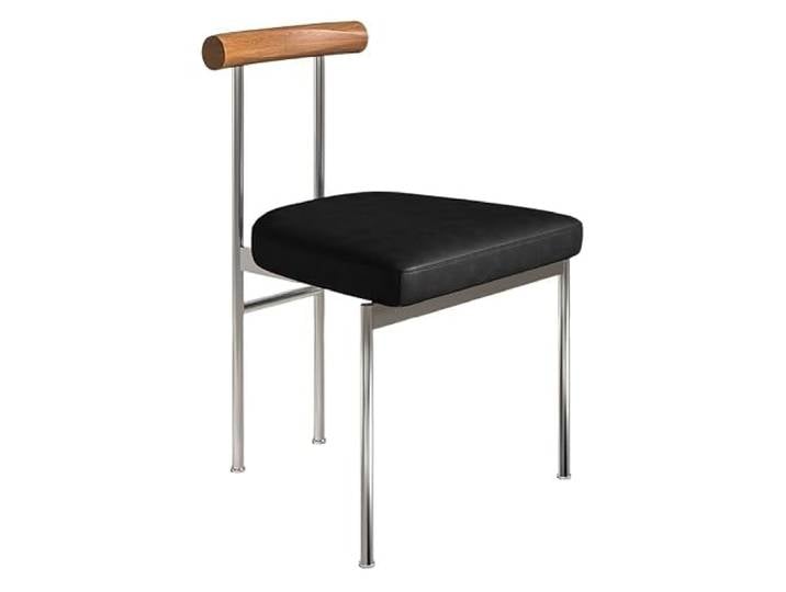 DIANXI Lounge-Sessel Skandinavische Esszimmerstühle Minimalistische Haushalts-Esstischstühle Freizeitcafé Antike Stühle Log Rückenlehne Sub