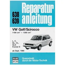 VW Golf / Scirocco LL / S / GL / GLS / Formel E, Ratgeber