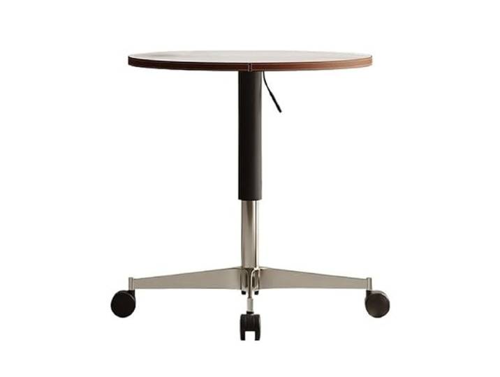 SAMCIOI Wohnzimmer-Beistelltisch, Couchtische Wohnzimmer Haushalt Beweglichen Runden Tisch Mit Rädern for Verhandlung Einfache Rock Bord Hebe Sofa Seite Couchtisch, Nachttisch