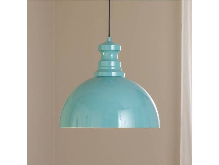Hängelampe Kure Opviq, dimmbar, blau, für Küche, Metall, Modern, Pendelleuchte
