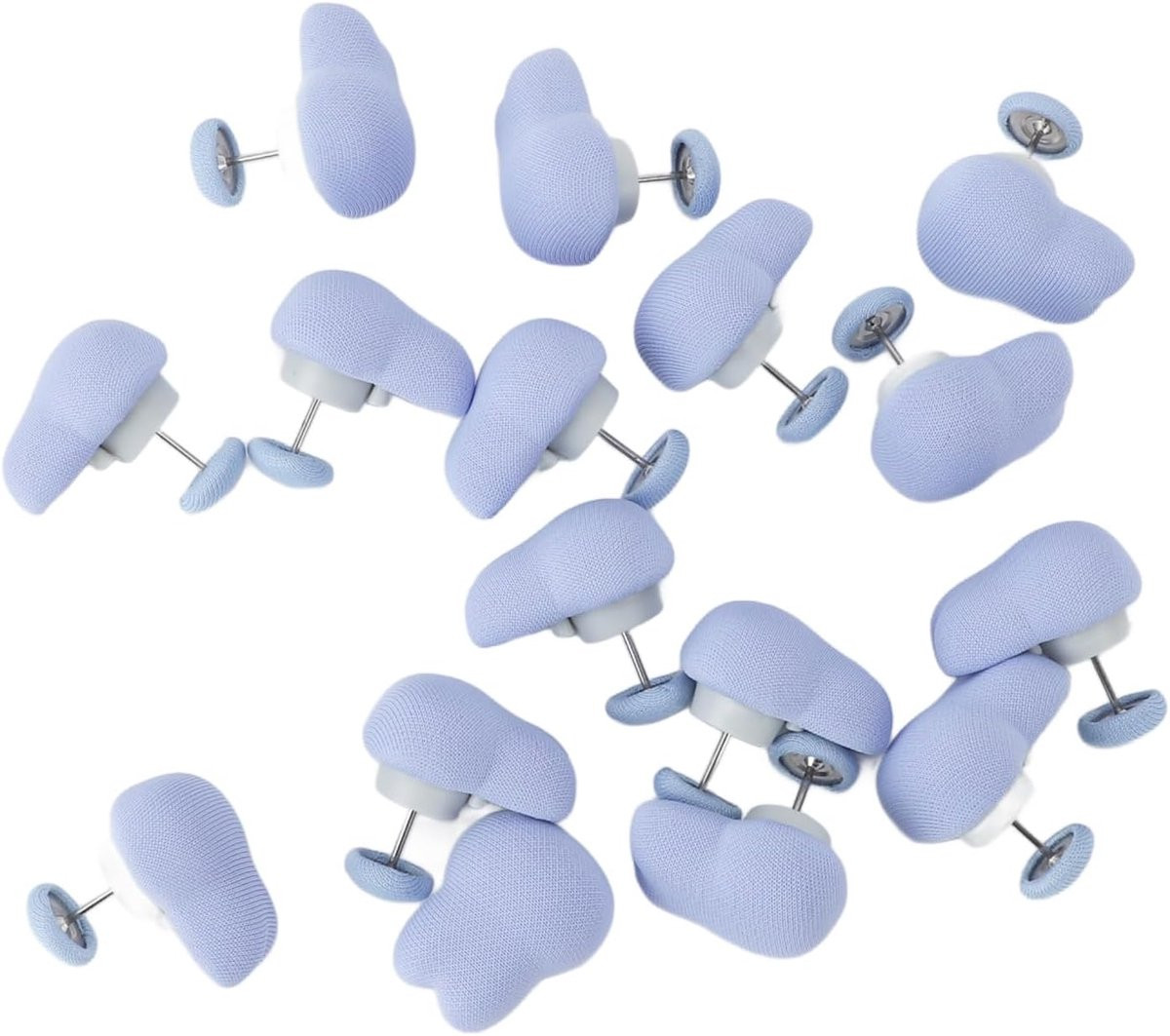 Dekbedclips Konijn Lakenspanners Set Blauw - 16 stuks