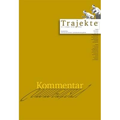 Trajekte 31, Gebundene Ausgabe von Zentrum für Literaturforschung, Kulturverlag Kadmos Berlin, 978-3-86599-949-8