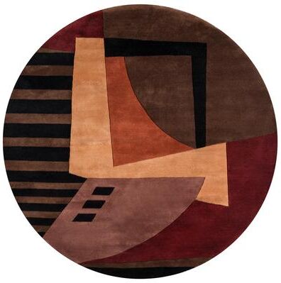 Momeni New Wave Hand Tufted New Zealand Wool Contemporary Geometric Area Rug.