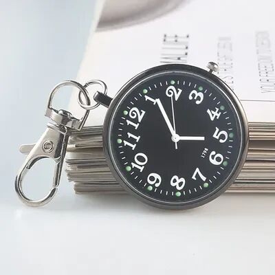 ModernMart Vintage Pocket Watch Keychain Quartz Clock For Students And Medical Professionals a
