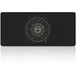 Titanwolf XXL Speed Gaming Mauspad Titanwolf Schwarz 900 x 400mm, XXL Mousepad, Tischunterlage Large Size, verbessert Präzision und Geschwindigkeit