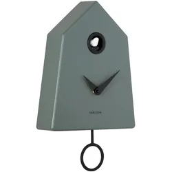 Karlsson, Wanduhr, Wall clock Grafico Cuckoo jungle green