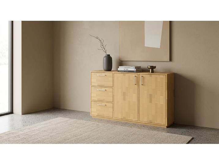 Modernes Sideboard Buche Natur geölt