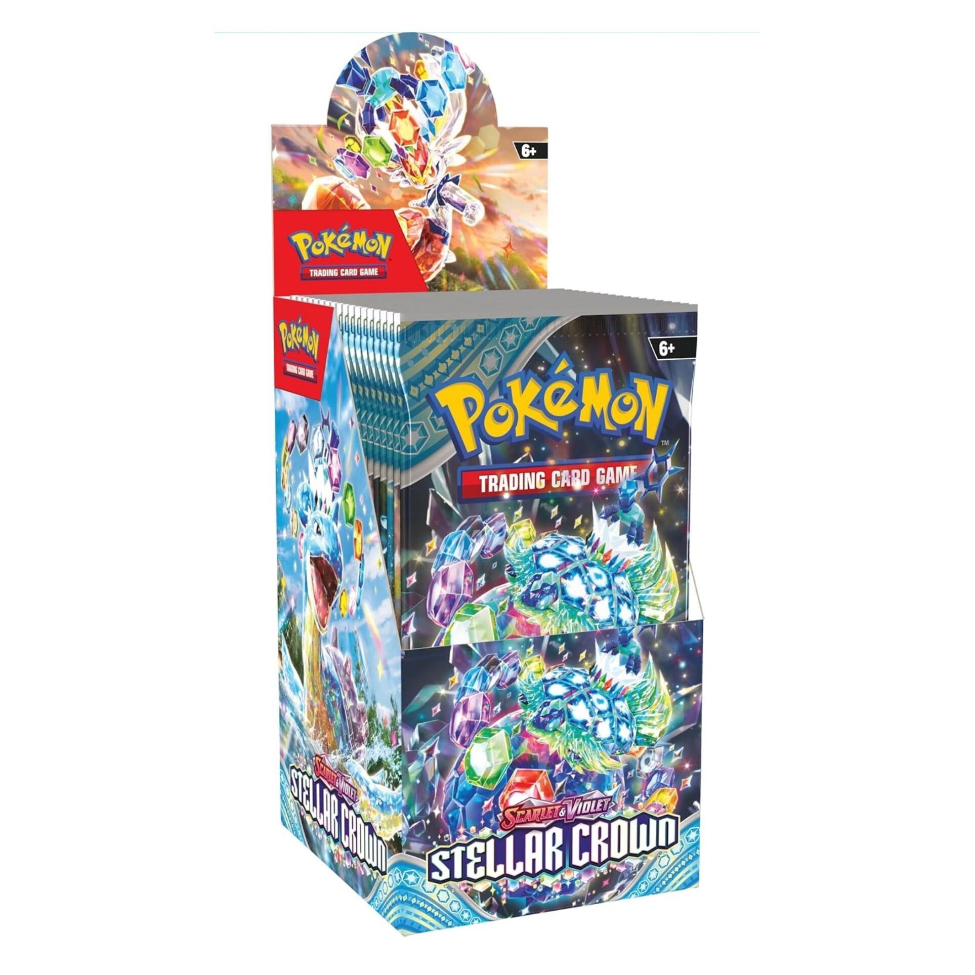 Pokémon TCG: Scarlet & Violet Stellar Crown Booster Display (18) - EN (Englisch, Booster Display) (5060705220818)