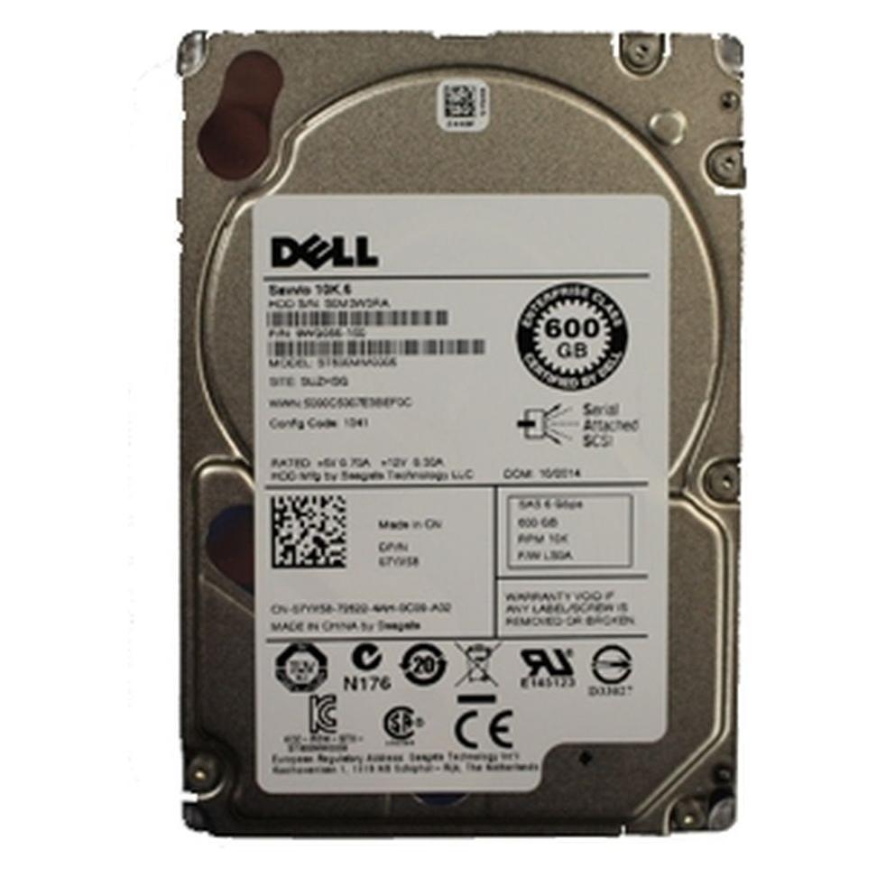 Dell ESG-X HD 600G SAS6 10K 2.5 (0.60 TB, 2.5") (7YX58)