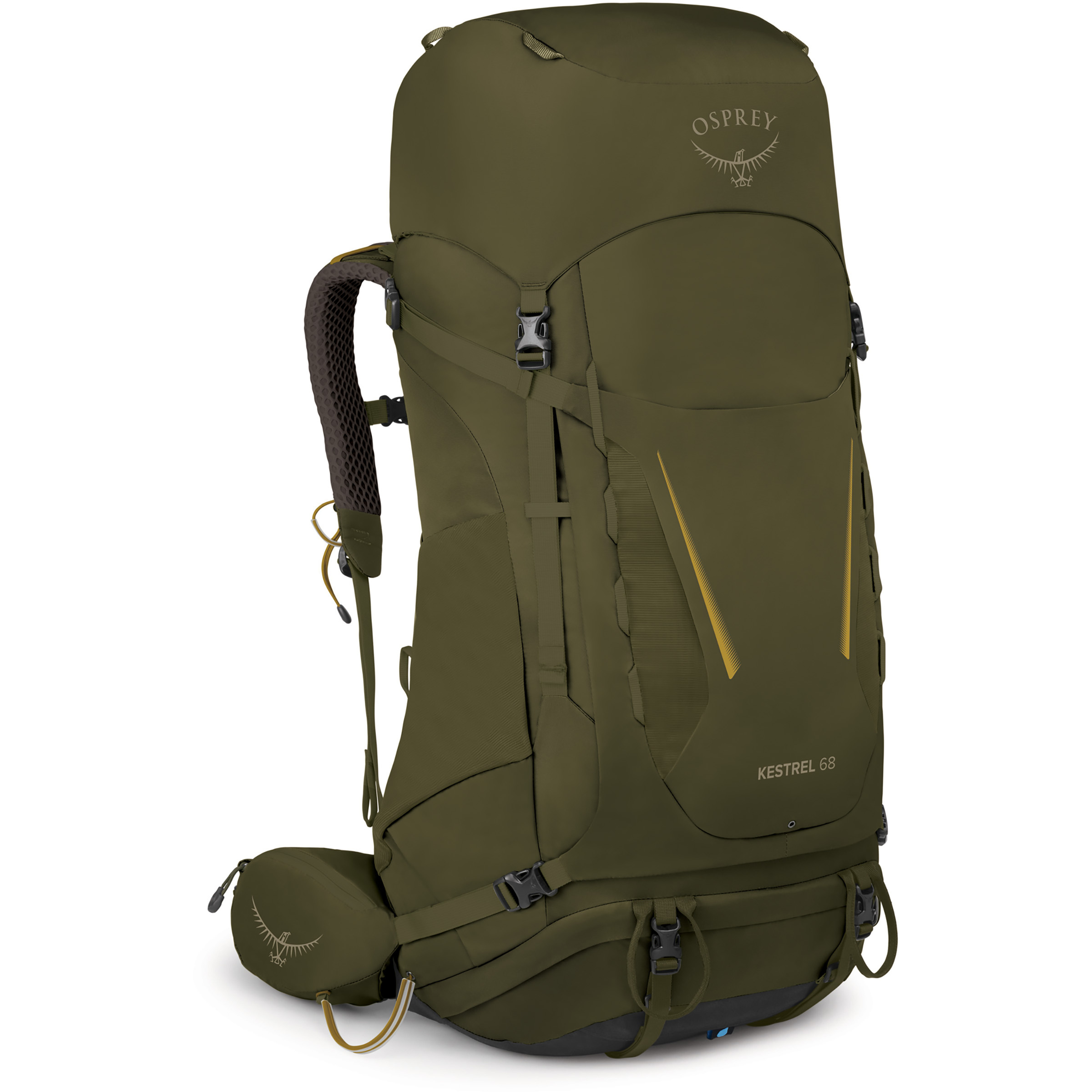 Osprey Kestrel 68 Trekkingrucksäcke oliv Größe 68L | S-M Trekking Wasserabweisend