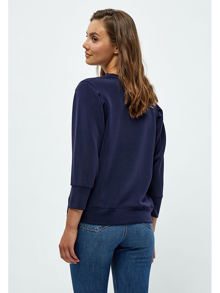 Peppercorn Sweatshirt "Laila" in Dunkelblau - S
