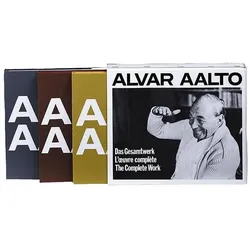 Alvar Aalto - Das Gesamtwerk / L'oeuvre complète / The Complete Work. 3 Bde., Sachbücher von Karl Fleig, Aalto