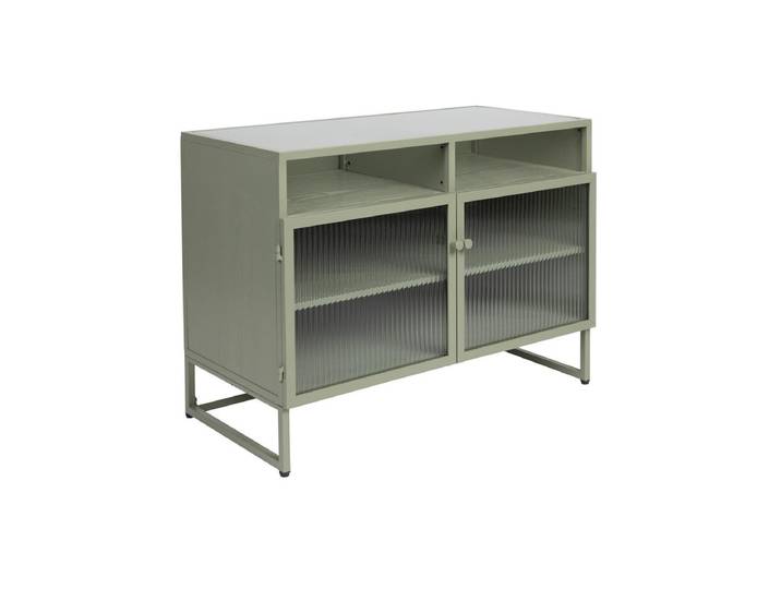 Schrank Herbe Mittel – aus MDF in Grün - Grün - Luxusbetten24