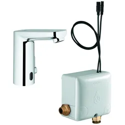 Grohe Eurosmart CE Powerbox, mit Infrarot-Elektronik für den Waschtisch, mit Mischung, Ausladung 107mm, 36386001
