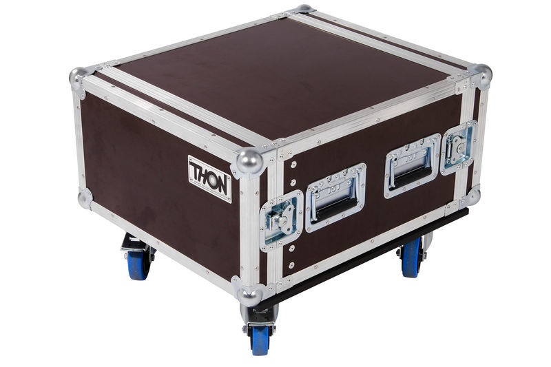 Thon Rack 6U Live 50 Wheels resina fenolica marrone