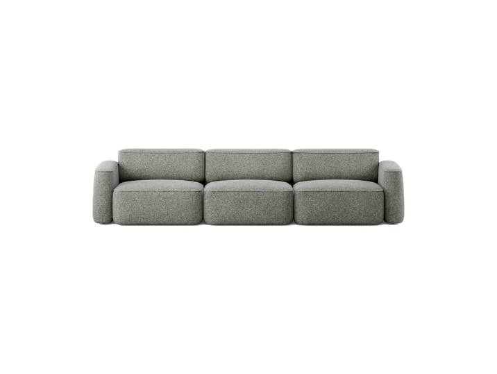 Massproductions Patch 3-Sitzer Sofa Spiral 23 Monochrome