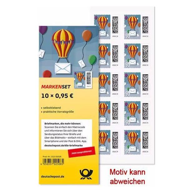 Deutsche Post Blumenbrief (10 Stk.) (152302031)