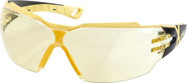 uvex Lunettes de protection confort uvex pheos cx2, Teinte des verres: YELLOW (9198285)