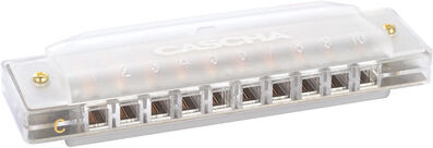 Cascha HH-2277 Fun Blues Harp Transp. Transparent