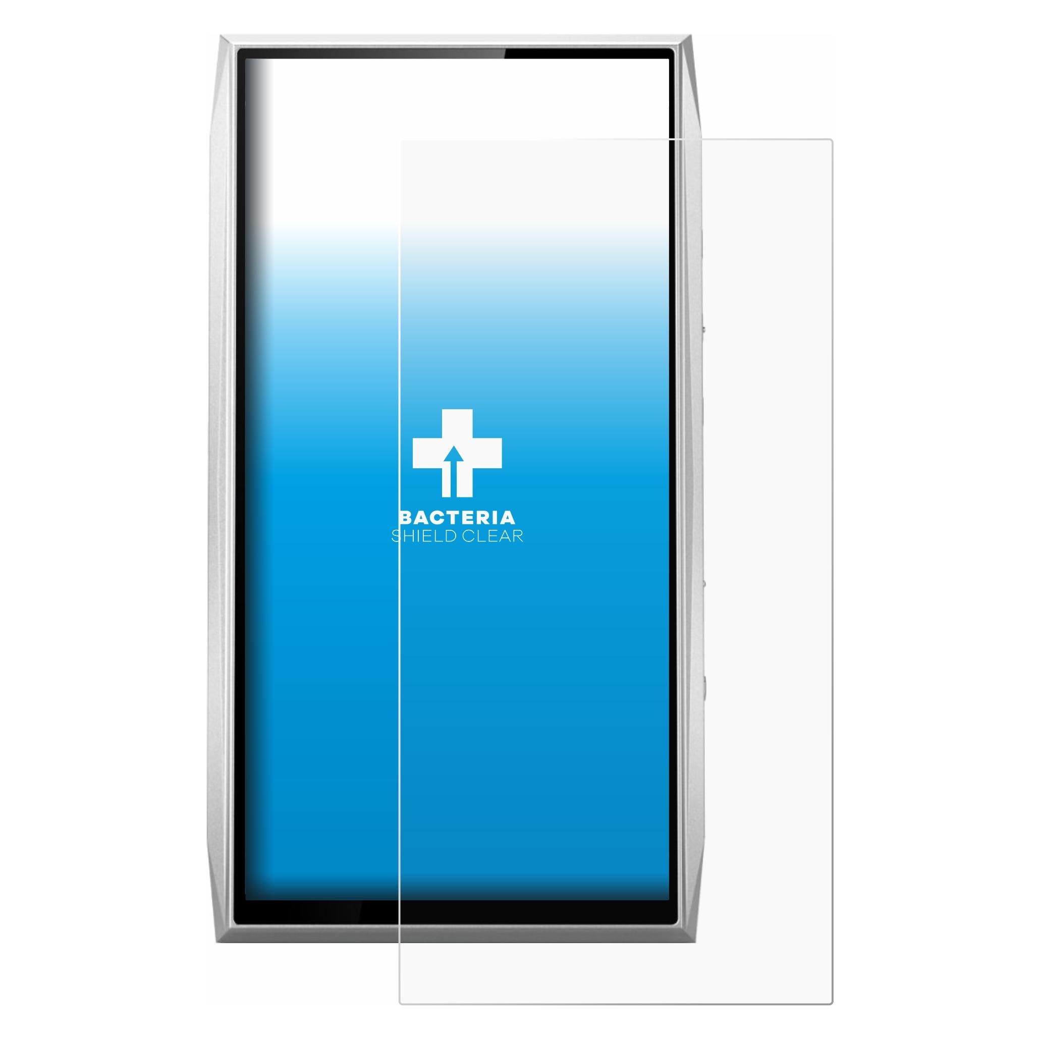 upscreen Schutzfolie für FiiO M25 VERITA Displayschutz Displayschutzfolie Folie Klar antibakteriell (2065300)