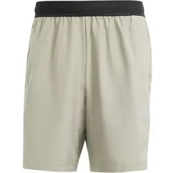 ADIDAS Herren Shorts Gym+ Training Woven (Länge 7 Zoll), Größe XXL in Grau Grau