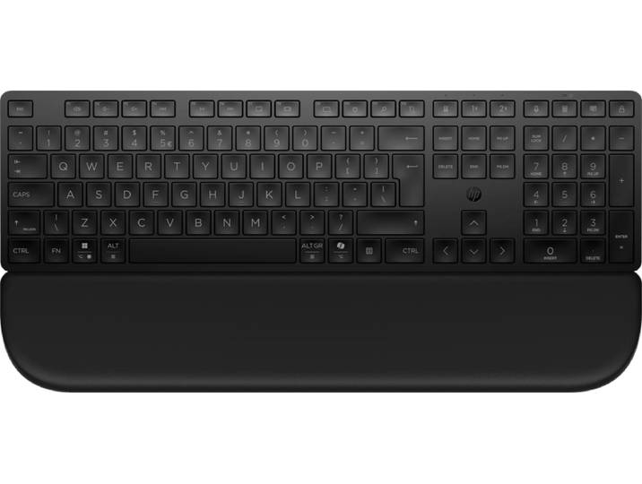 HP 580K Multi-Device Dual-Mode Toetsenbord met polssteun QWERTY