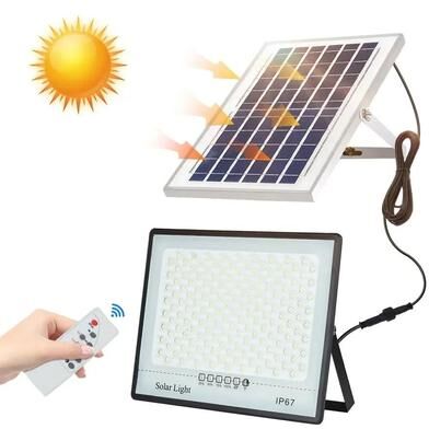 Uplifted Finds Outdoor Solar LED Waterproof Spotlight Garden Wall Light 200 Led 300 W