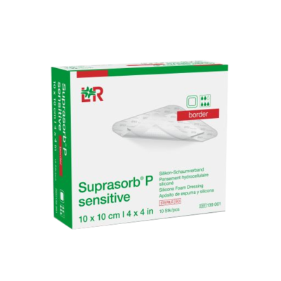 Lohmann & Rauscher GmbH & Co.KG SUPRASORB P sensitive PU-Schaumv.border 10x10cm 10 St 15786354