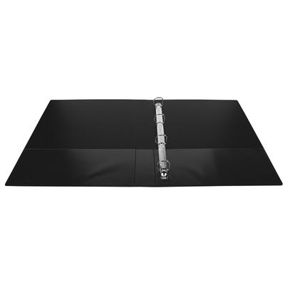 Exacompta Präsentationsringbuch Kreacover A4 30mm 4 Ringe schwarz