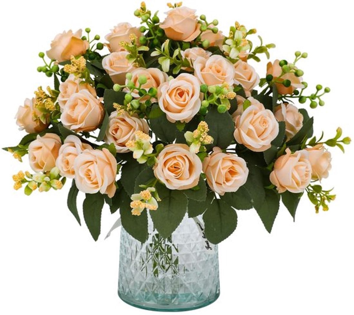 Allecto Realistische Kunstmatige Rozenbloemen voor Bruiloft Decoratie