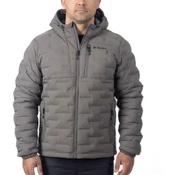 Klim Boulder, Daunenjacke mit Kapuze - Grau - 3XL