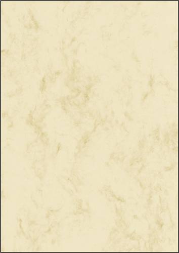 Sigel DP191 Motivpapier Marmor DIN A4 200 g/m² Beige 25 Blatt
