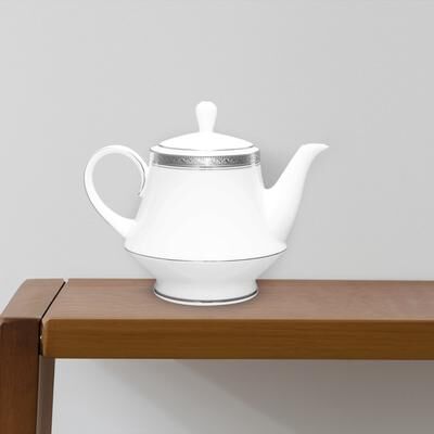 Noritake Crestwood Tea Pot, 38 oz.