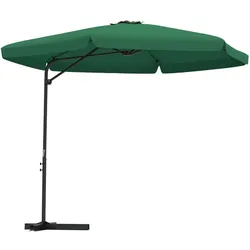 Helloshop26 - Sonnenschirm für den Außenbereich mit 300 cm Stahlstange grün 02_0008195