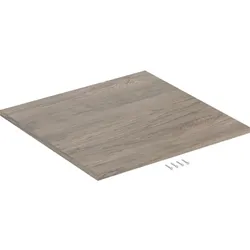 Geberit Abdeckplatte für iCon Seitenschrank B:45cm, Nussbaum hickory