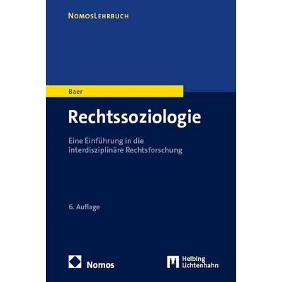 Rechtssoziologie, Taschenbuch von Susanne Baer, Nomos, 978-3-7560-1778-2