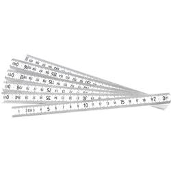 Brüder Mannesmann Zollstock M 810-PVC-2 Maßstab 2 m Kunststoff M  810-PVC-2