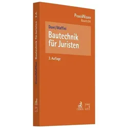 Bautechnik für Juristen, Fachbücher von Helmuth Duve, Carola Maffini